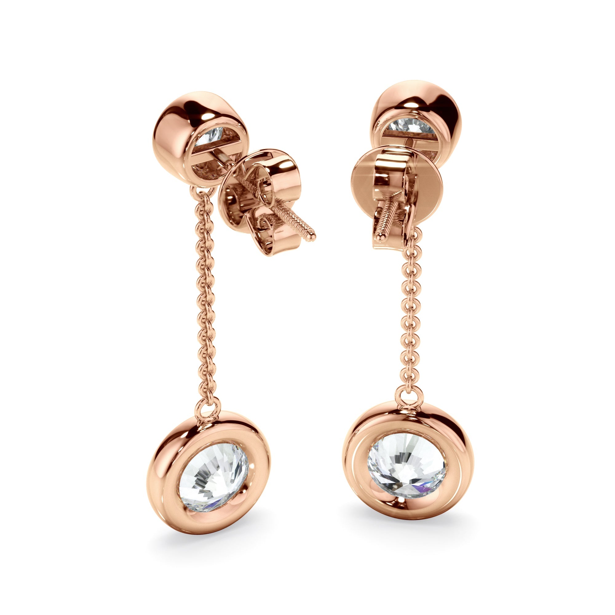1.50ct Laboratory-Grown Diamond Drop Earrings