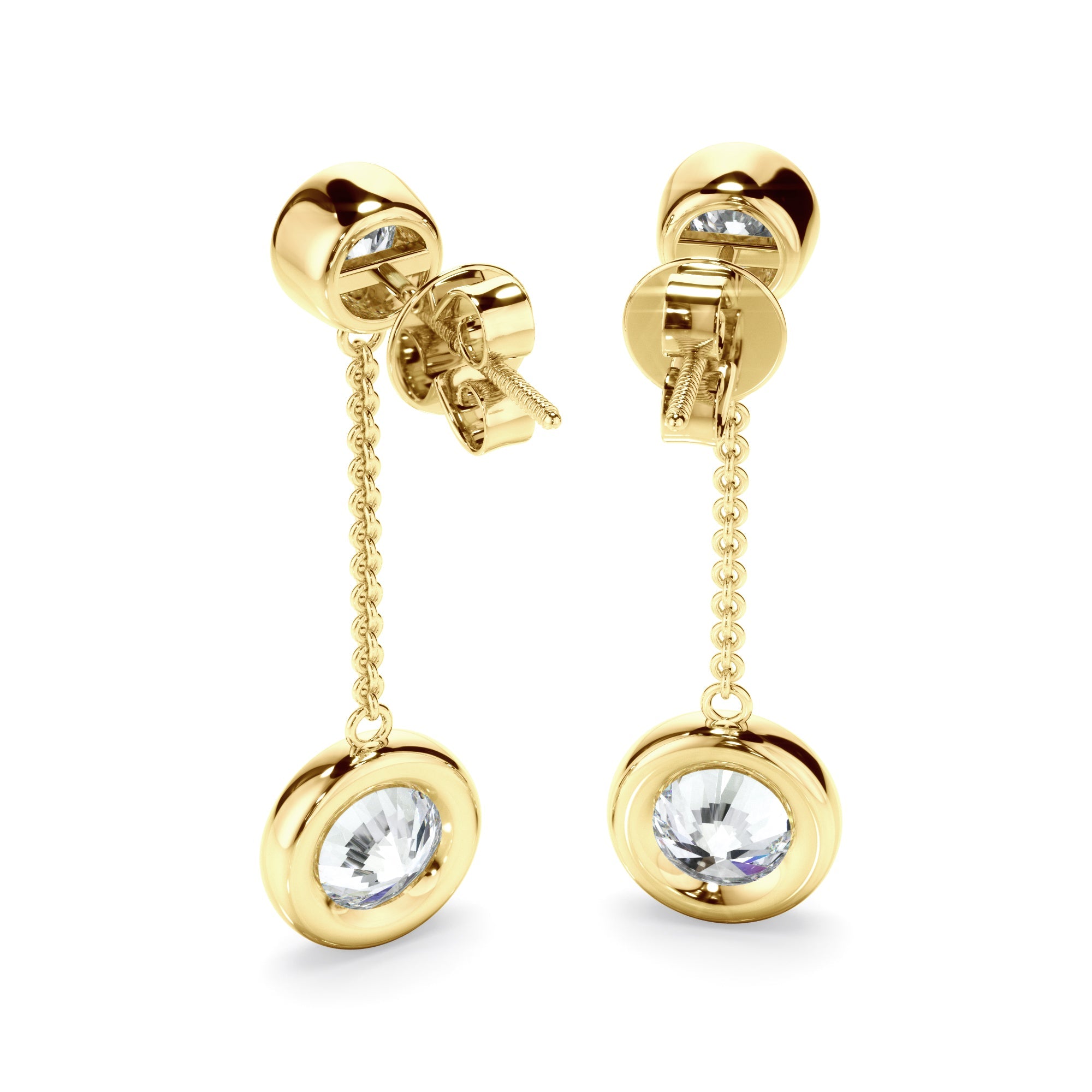 1.50ct Laboratory-Grown Diamond Drop Earrings